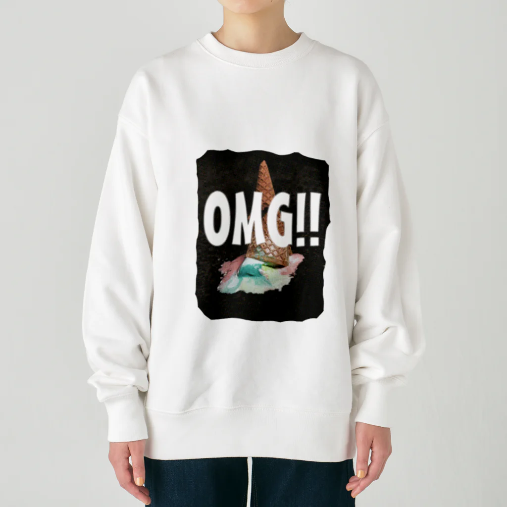 mo-zaicのオーマイゴッド！！ Heavyweight Crew Neck Sweatshirt