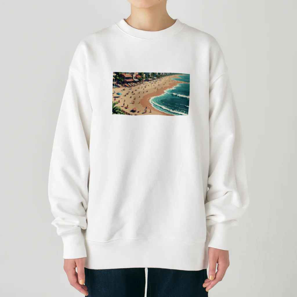 かてこの洋服販売所の波の調べ Heavyweight Crew Neck Sweatshirt