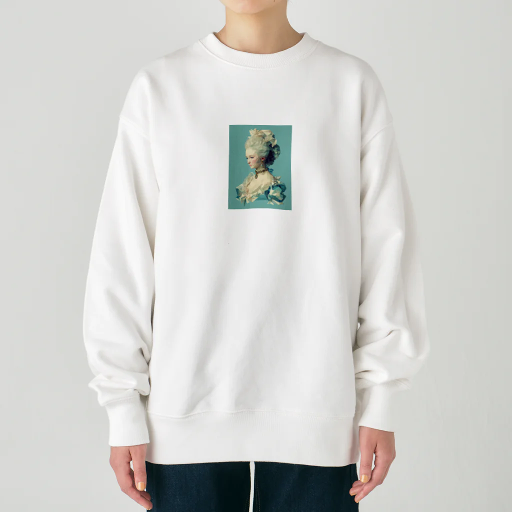 AQUAMETAVERSEの高貴な王妃　#1  Tomoe bb 2712 Heavyweight Crew Neck Sweatshirt