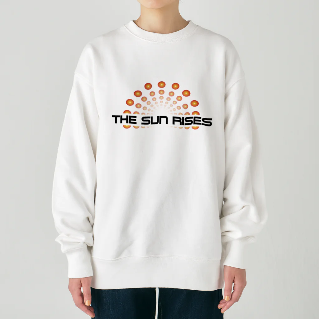 kanoh_artのTHE SUN RISES（太陽の輝き）✨ Heavyweight Crew Neck Sweatshirt