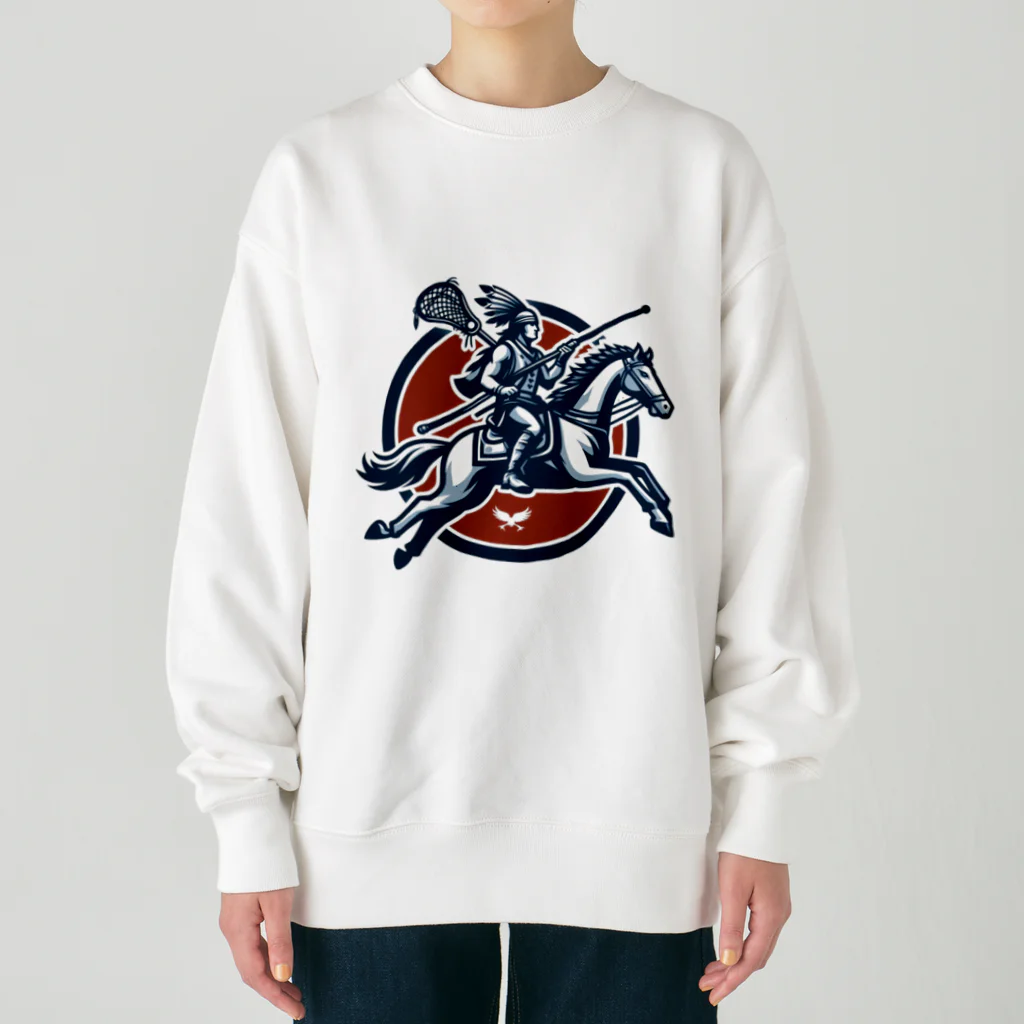 jyabajyaのインディアンくん Heavyweight Crew Neck Sweatshirt