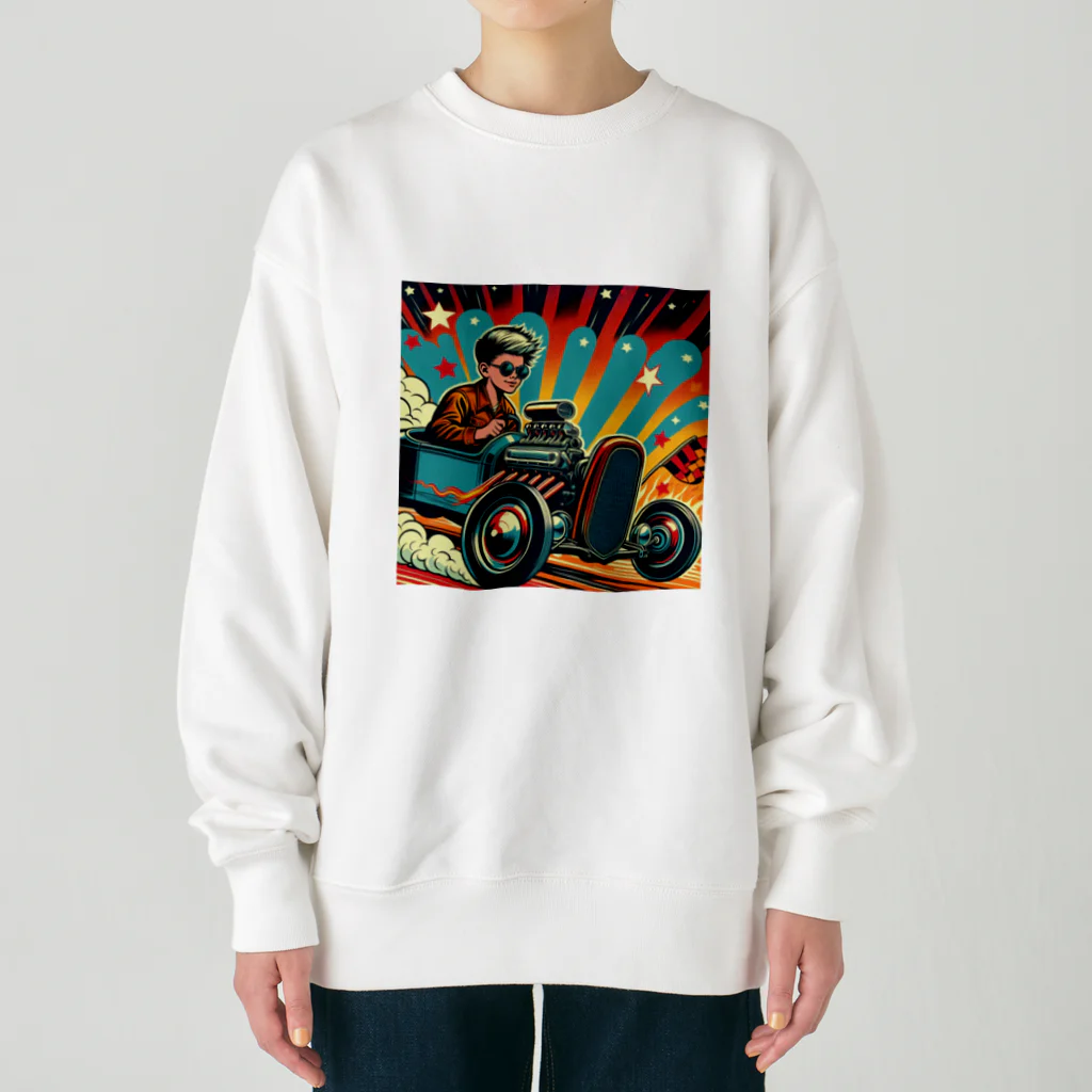 kenken,usのホットロッド Heavyweight Crew Neck Sweatshirt