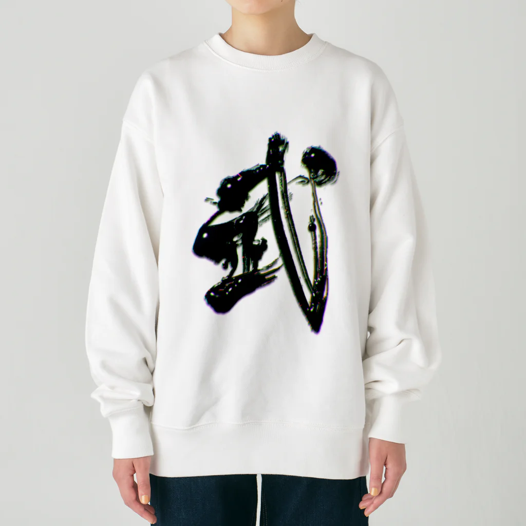 calligra_rtの【武】just a Japanese SAMURAI Heavyweight Crew Neck Sweatshirt