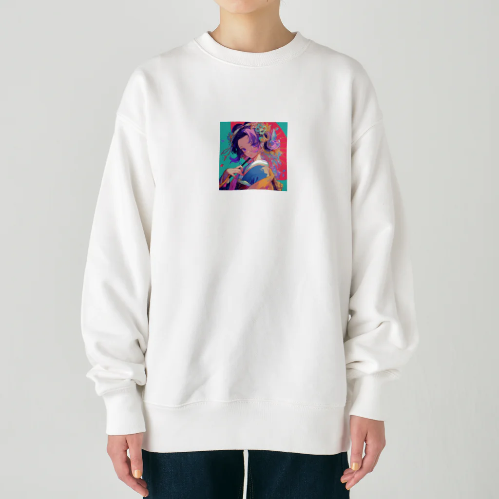 AQUAMETAVERSEの彩りの風に吹かれて Marsa 106 Heavyweight Crew Neck Sweatshirt