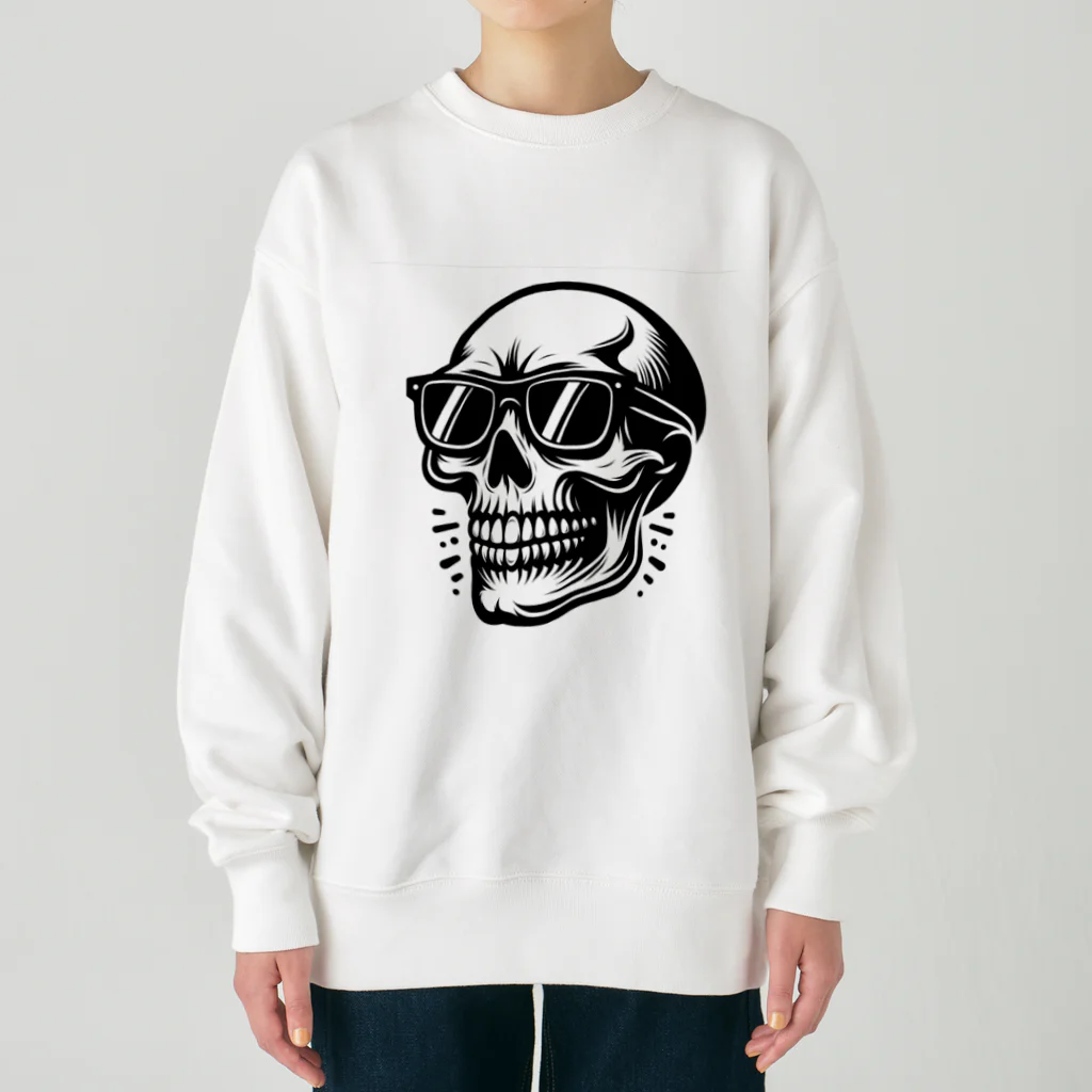 スタイリッシュベアーのファンキースカル Heavyweight Crew Neck Sweatshirt