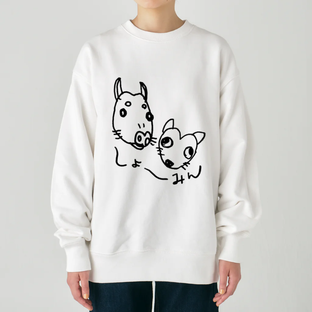 あきたみクリエイトのニセしょーみん Heavyweight Crew Neck Sweatshirt