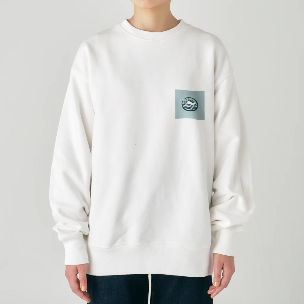 maturedのシンプルなお魚 Heavyweight Crew Neck Sweatshirt