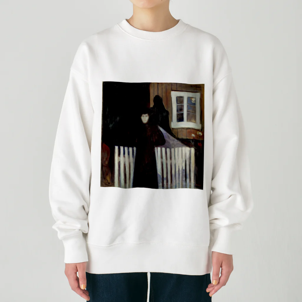 世界美術商店の月光 Heavyweight Crew Neck Sweatshirt