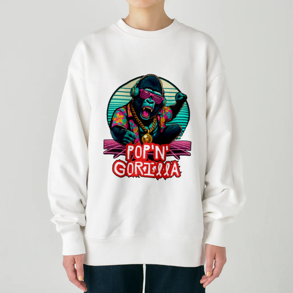 Donky Goriのポップンゴリラ5 Heavyweight Crew Neck Sweatshirt