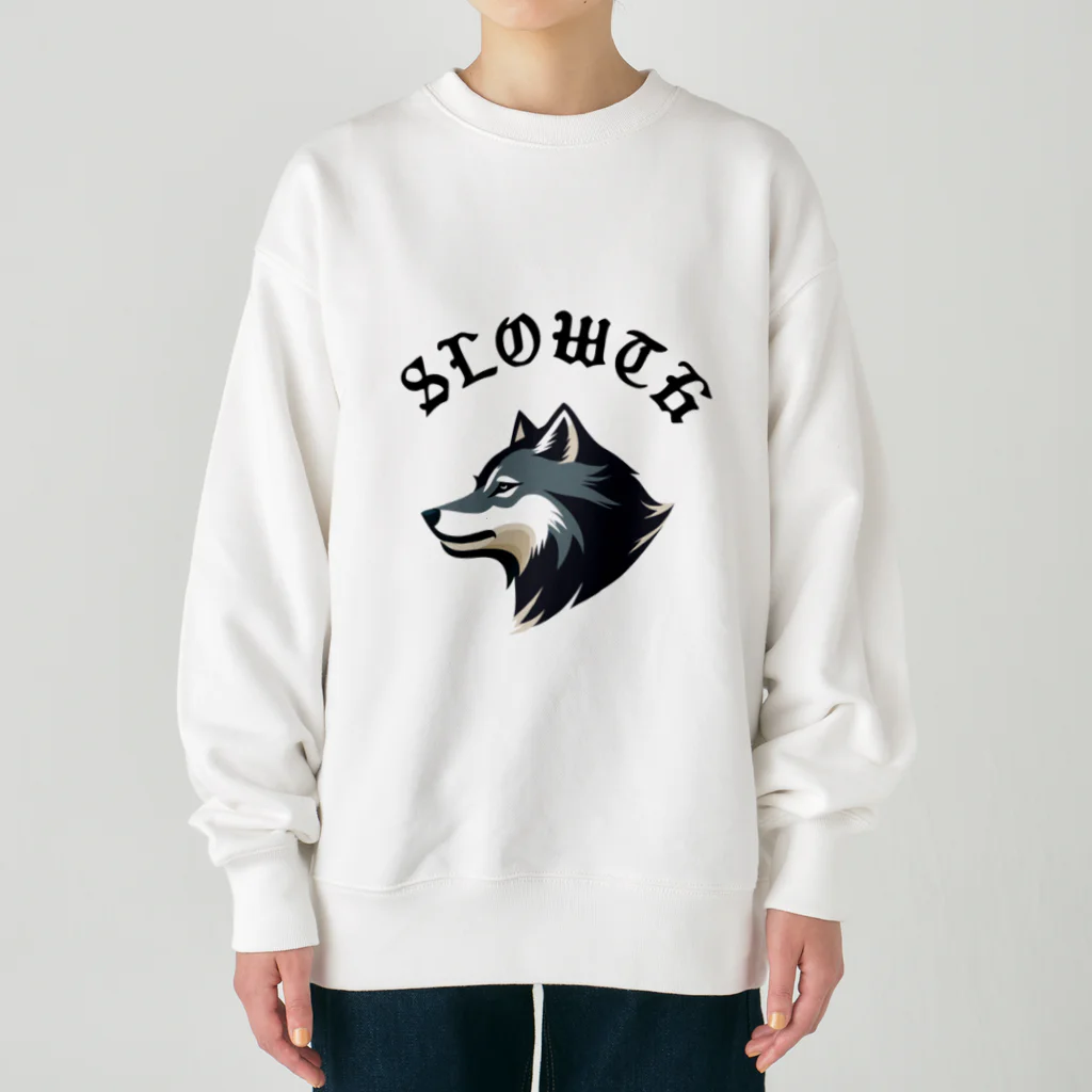 slowth_takeitonのWolf Heavyweight Crew Neck Sweatshirt