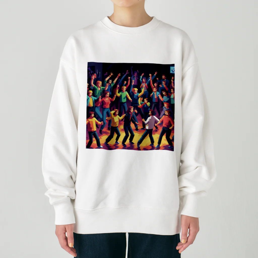 asuto_20のドット絵の集会 Heavyweight Crew Neck Sweatshirt