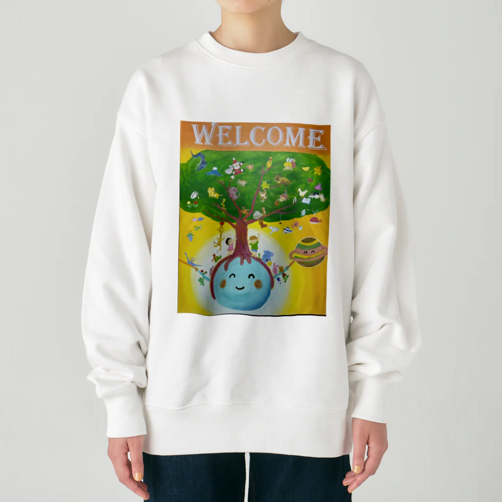 yoko-art-121のwelcome Heavyweight Crew Neck Sweatshirt