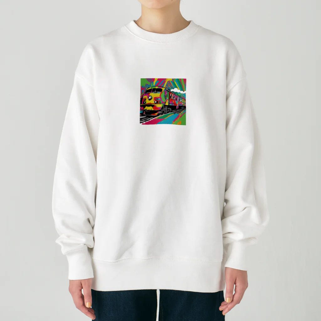 NeoPopGalleryのPOPARTtrain Heavyweight Crew Neck Sweatshirt