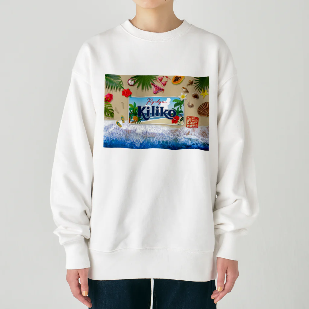 KILIKOStudiosの琉球切子 Heavyweight Crew Neck Sweatshirt