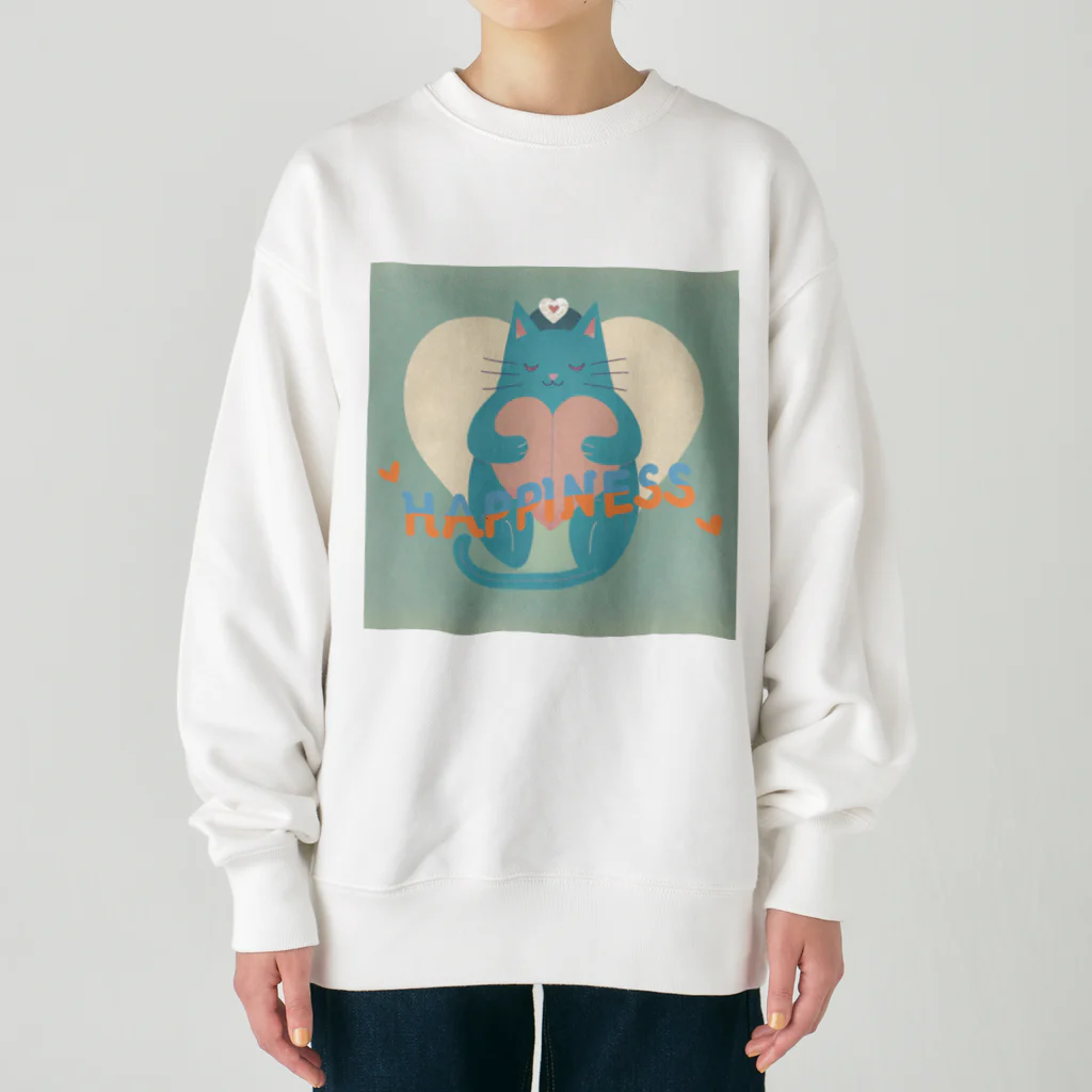 きなこのHappy Lifeのhappiness Heavyweight Crew Neck Sweatshirt