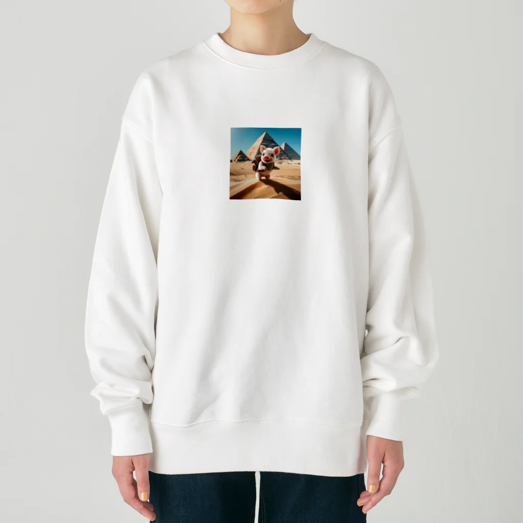 マシャのPちゃんの冒険 Heavyweight Crew Neck Sweatshirt