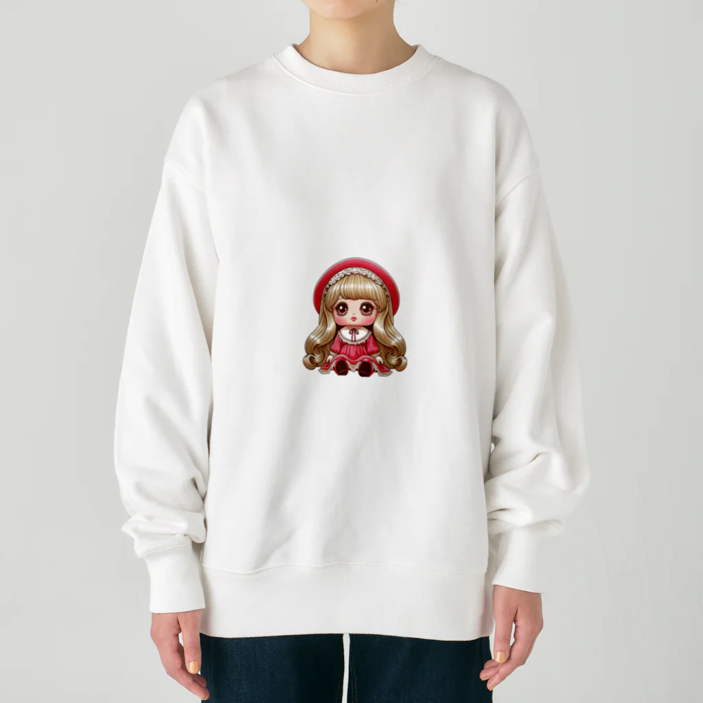 ミントキャンディのレトロなDOLL Heavyweight Crew Neck Sweatshirt