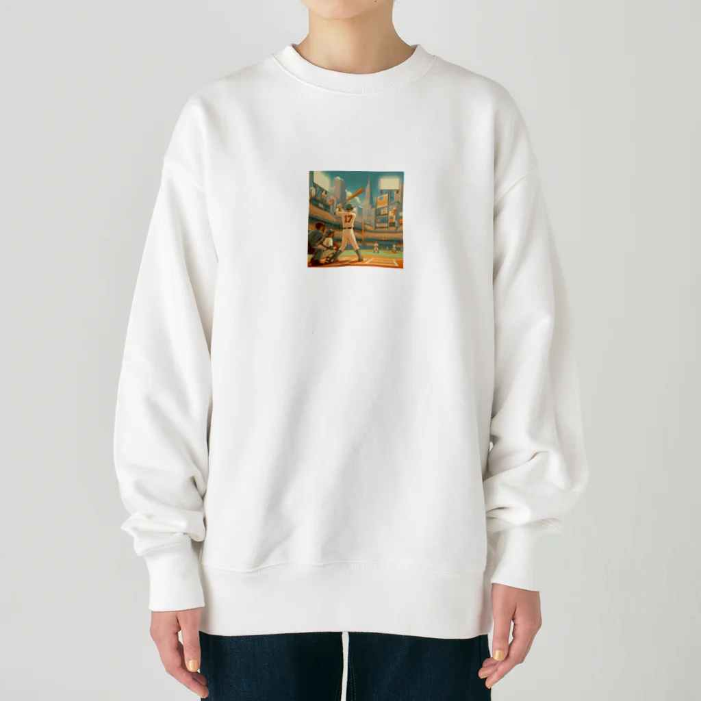 GUNSUNの君は大谷になれるか Heavyweight Crew Neck Sweatshirt