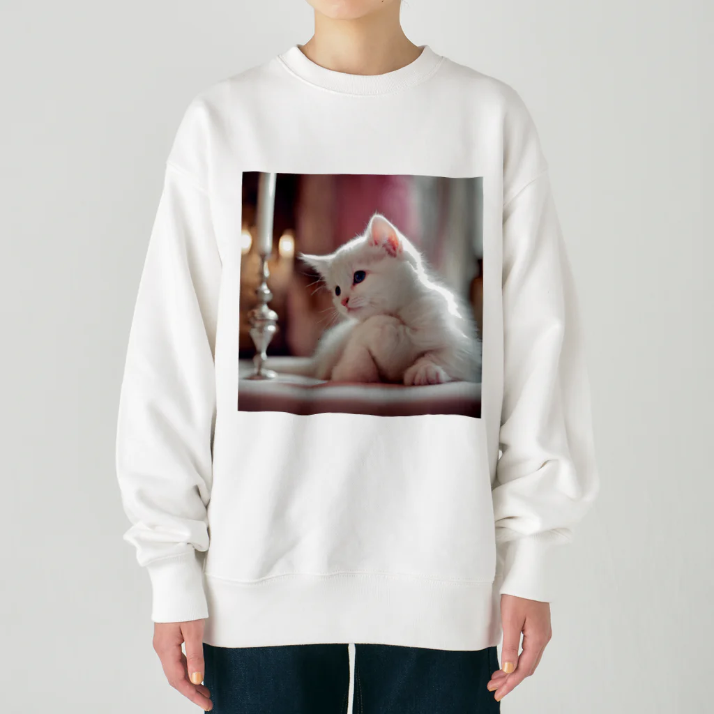 coco...の姫ねこ Heavyweight Crew Neck Sweatshirt