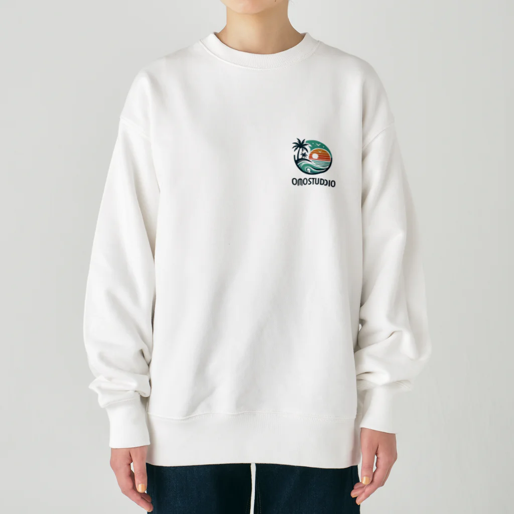 OmoStudioのOmoStudio 南国風デザイングッズ Heavyweight Crew Neck Sweatshirt