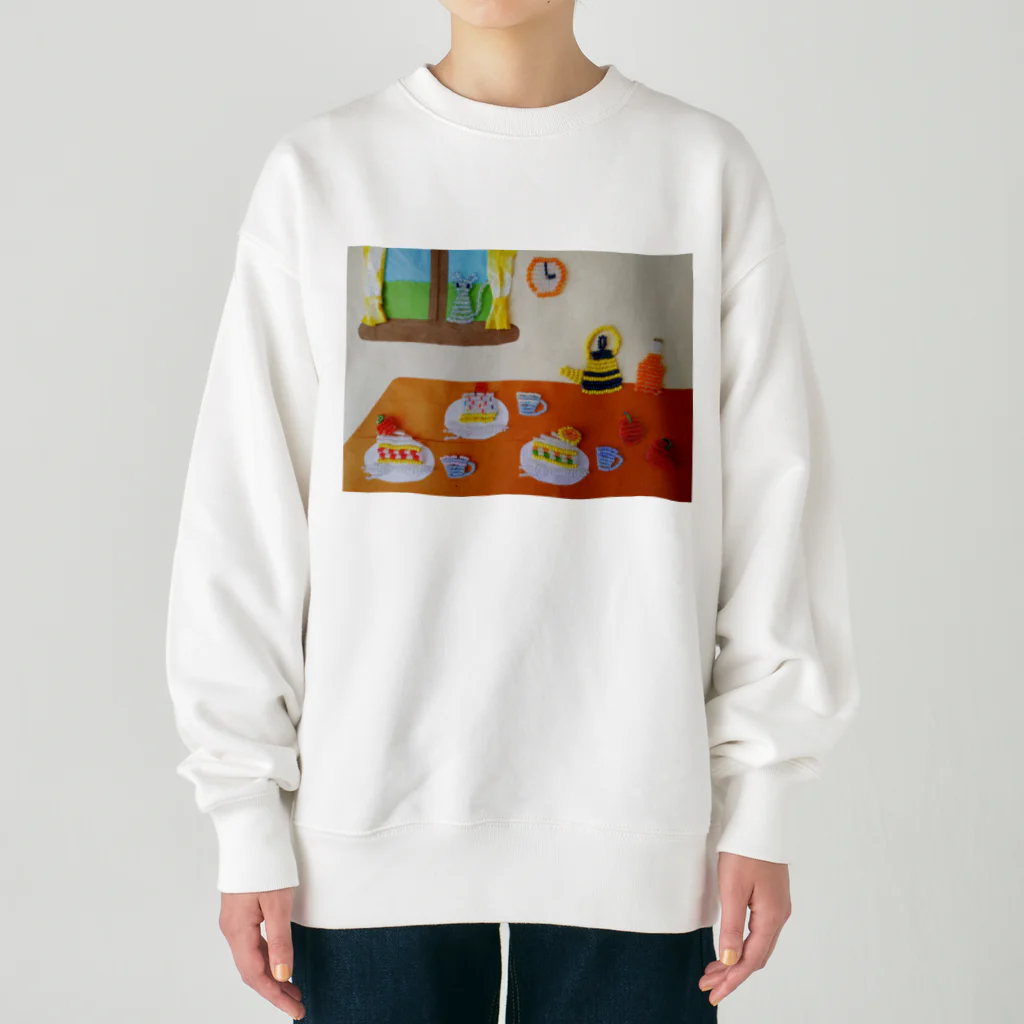 つぎのおやつの時間 Heavyweight Crew Neck Sweatshirt