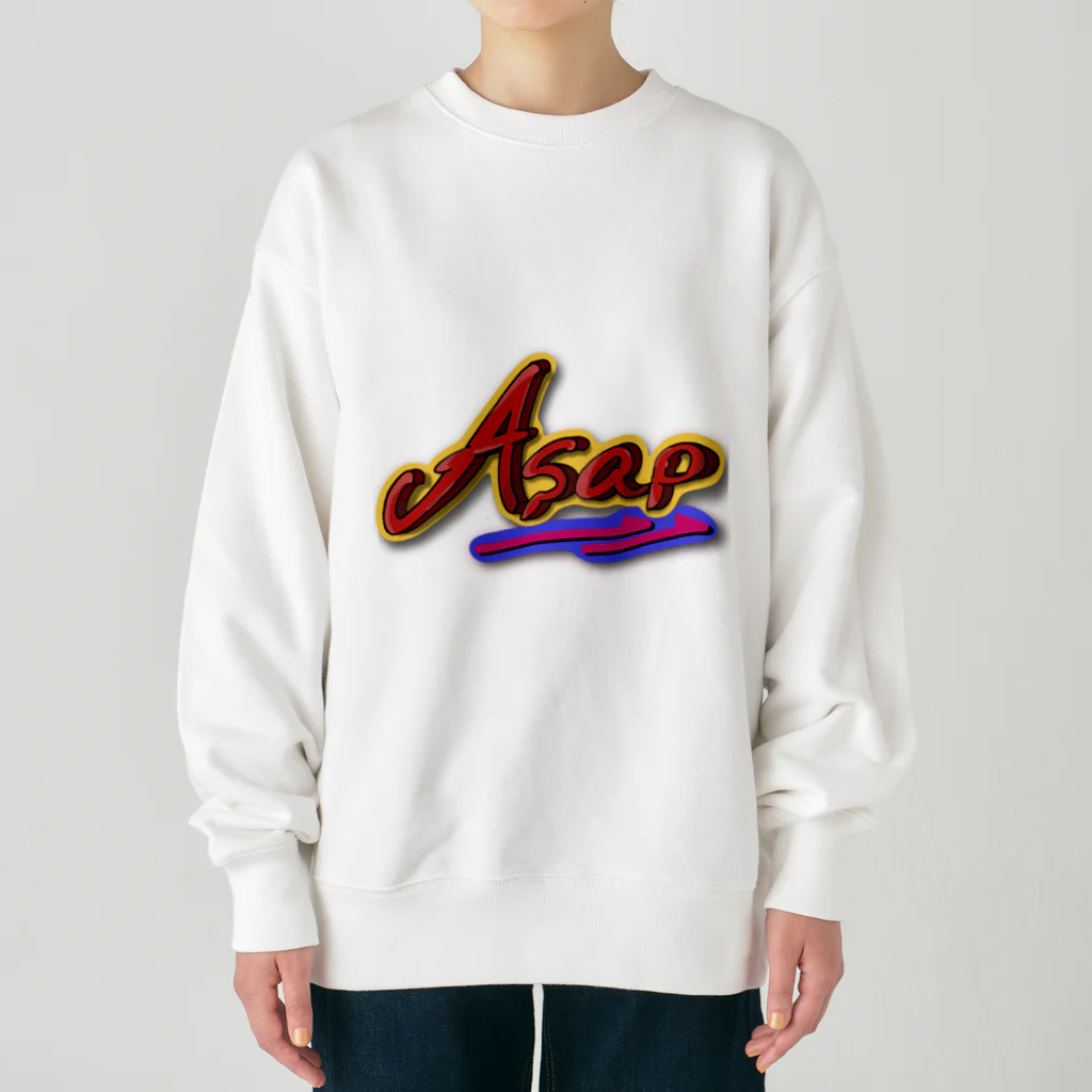 AIグッズ作成のなるはや！ASAP！ Heavyweight Crew Neck Sweatshirt