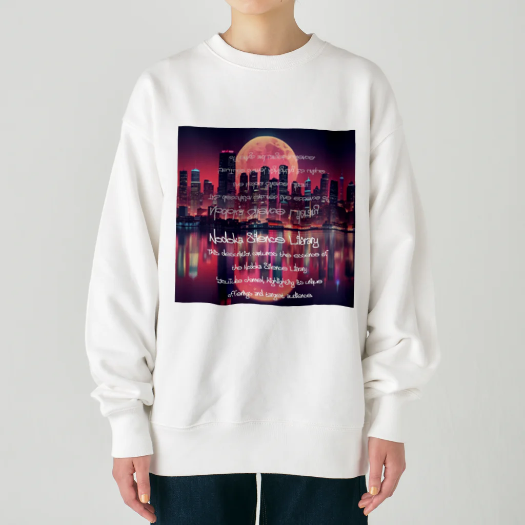 Nodoka Silence Library - WEB SHOPのElectro Moon Heavyweight Crew Neck Sweatshirt