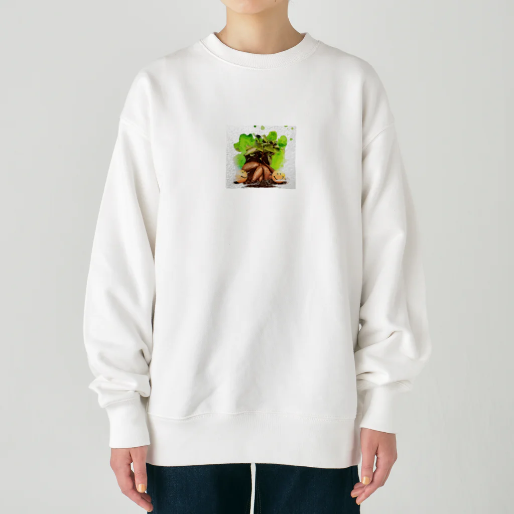 Pika farm のガジュマル&スマイリーズ Heavyweight Crew Neck Sweatshirt