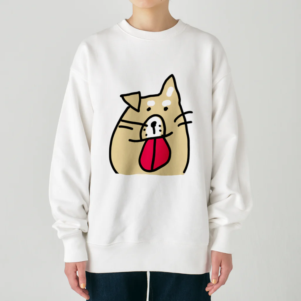 ビビりな番犬くんのビビりな番犬くん Heavyweight Crew Neck Sweatshirt