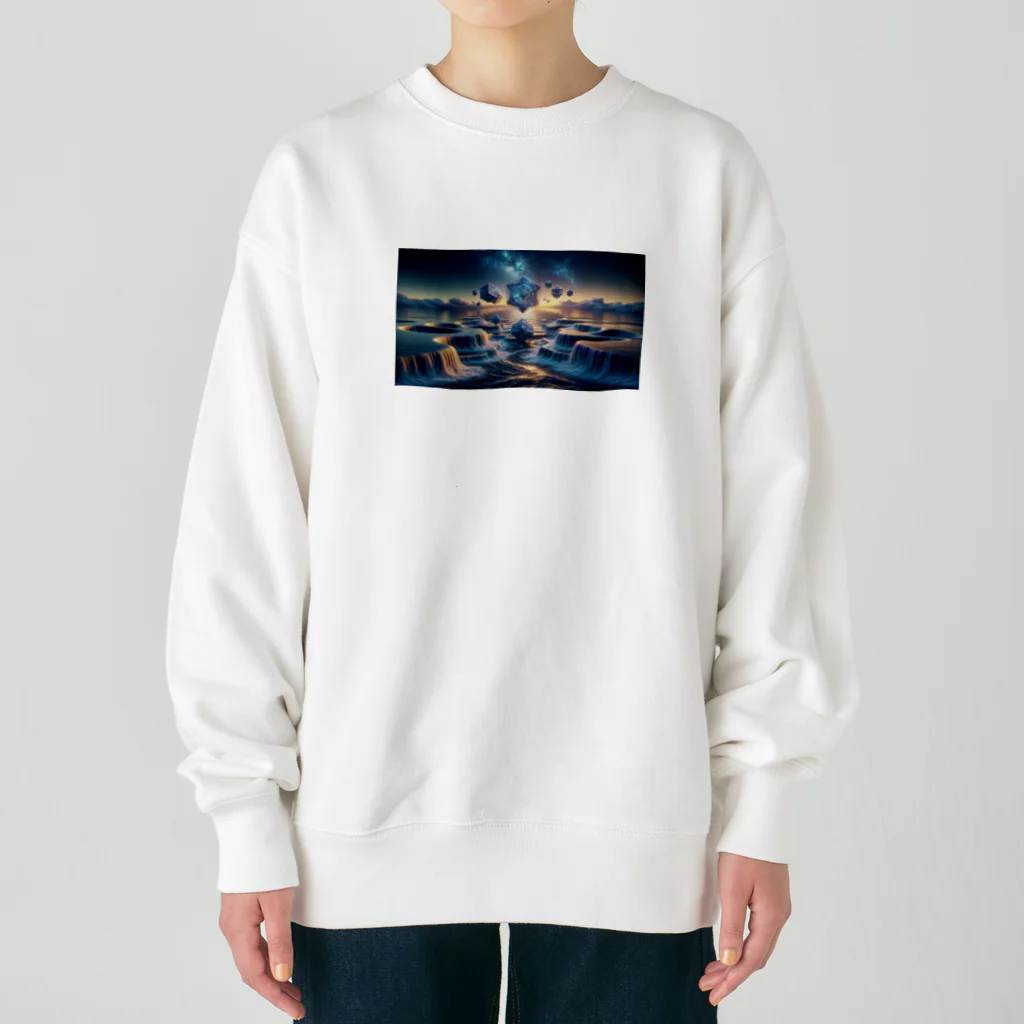 4D Planetの水源×4D Heavyweight Crew Neck Sweatshirt