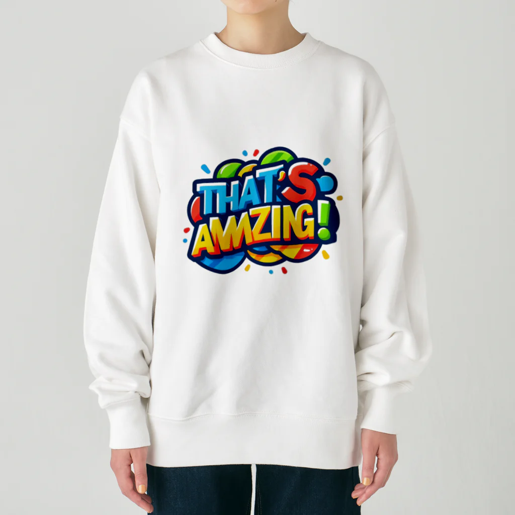 happiness_shopのキラキラの瞬間 Heavyweight Crew Neck Sweatshirt