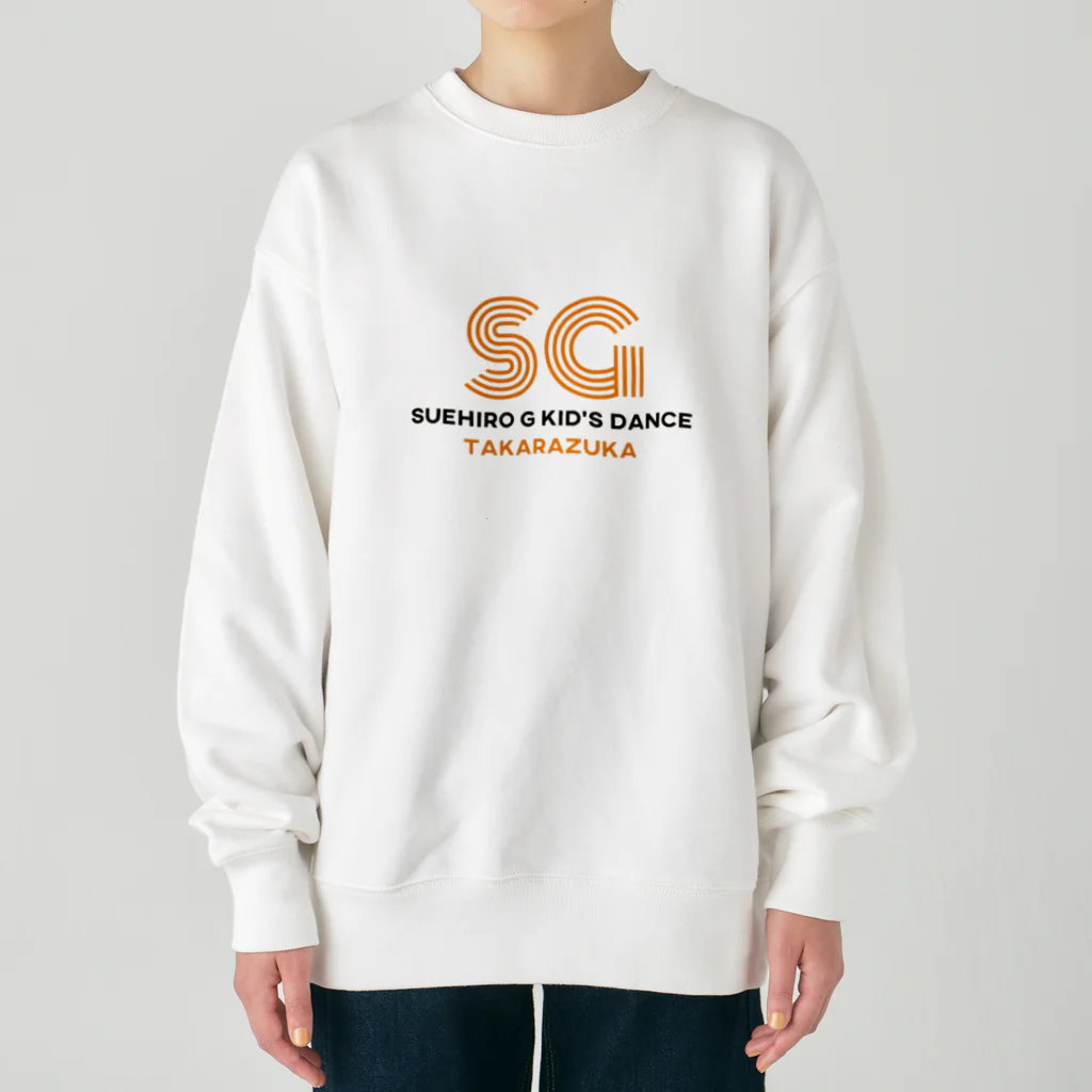 Jenny-storeのSG KIDS ORANGE Heavyweight Crew Neck Sweatshirt