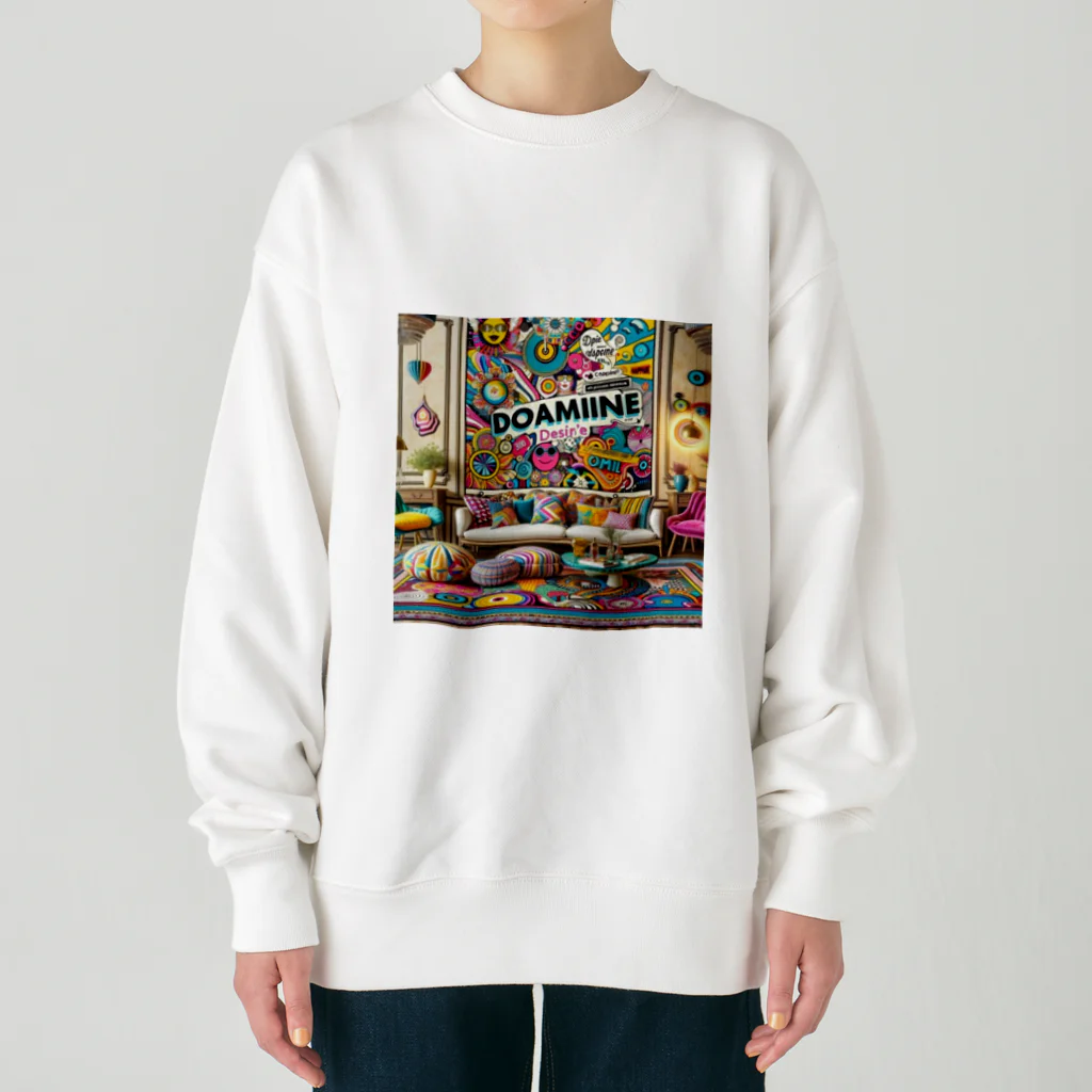 nuuartのドーパミンデコールと陽気な美学 Heavyweight Crew Neck Sweatshirt