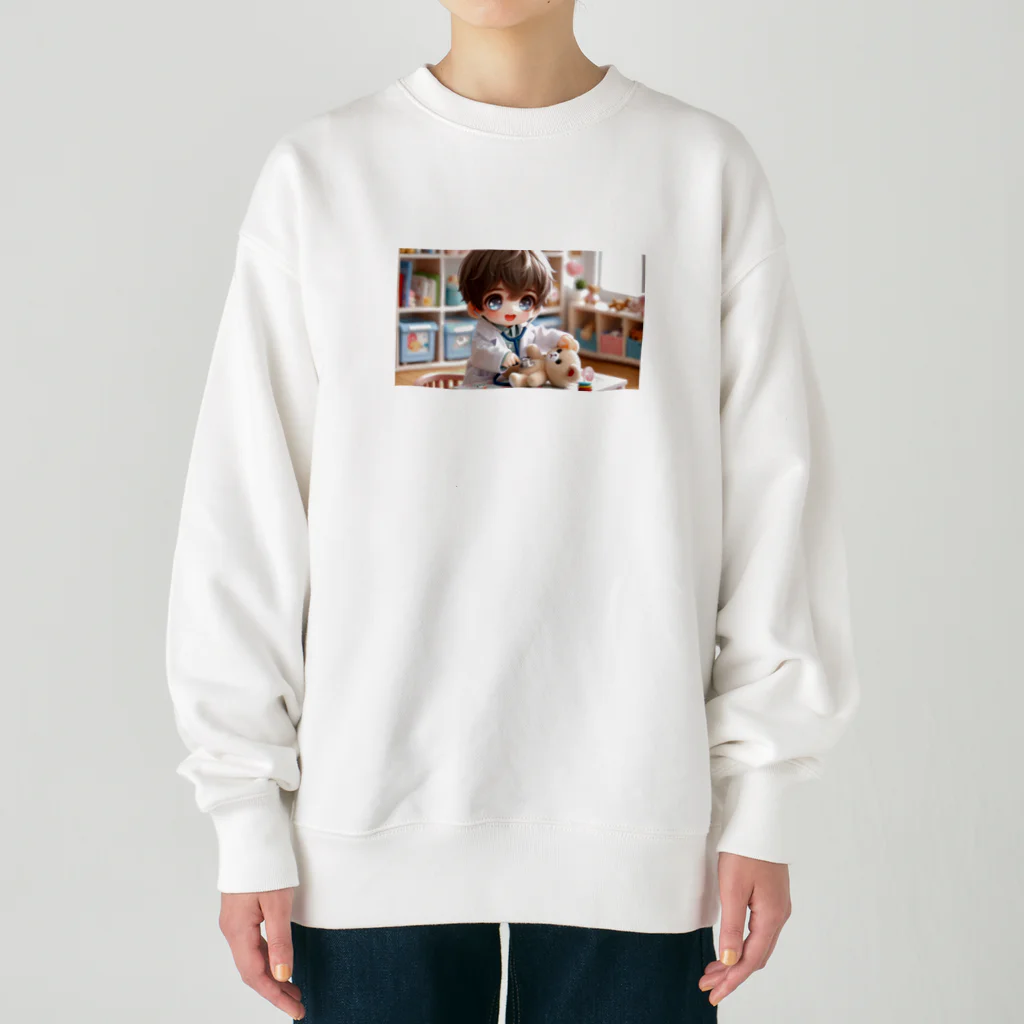 Bonmaru☆ぼんまるのいたいの飛んでいけ Heavyweight Crew Neck Sweatshirt