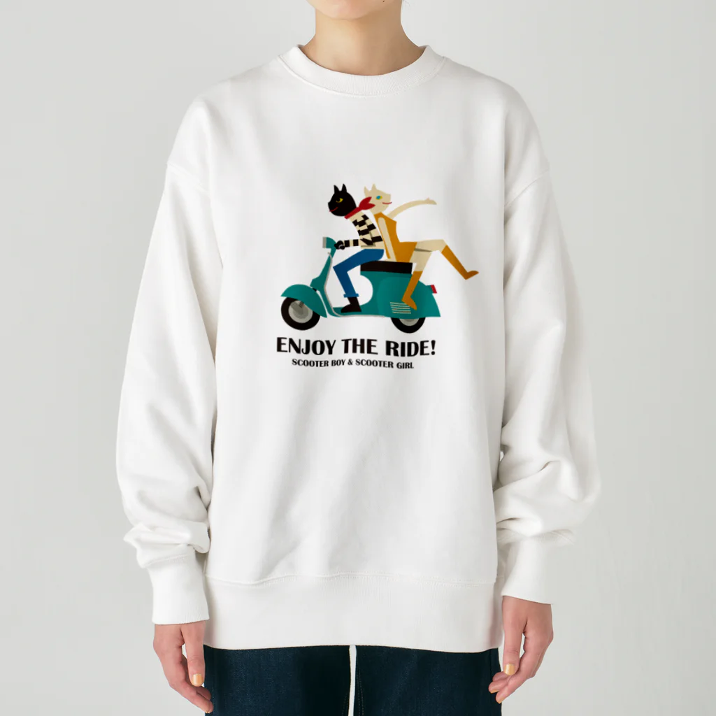 hiropo3のSCOOTER DATE Heavyweight Crew Neck Sweatshirt