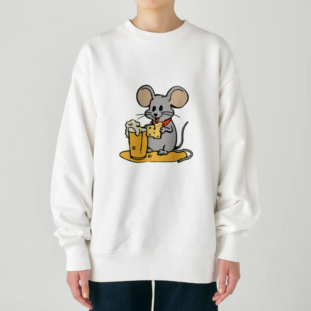 JaJaJackのビールにはチーズをつまみに Heavyweight Crew Neck Sweatshirt