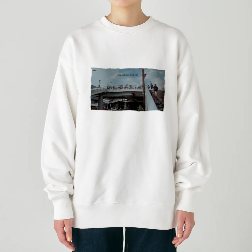 tokyoitesのOne and only TOKYO. Heavyweight Crew Neck Sweatshirt