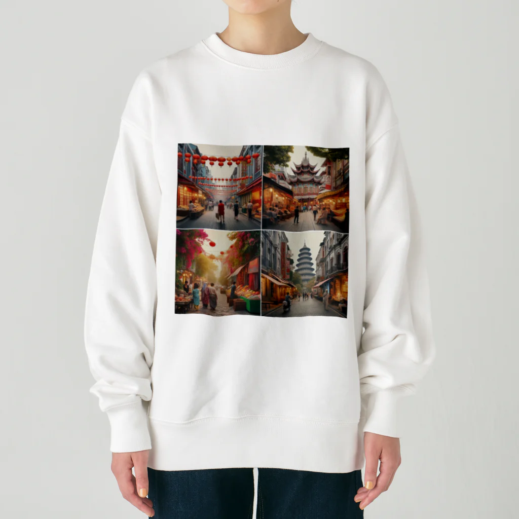 ac0dの絵画 Heavyweight Crew Neck Sweatshirt