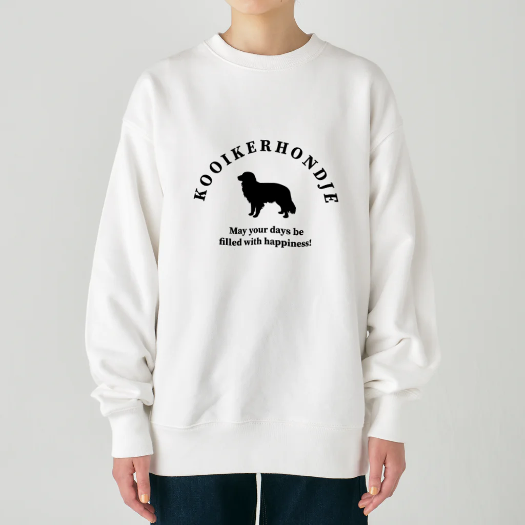 onehappinessのコーイケルホンディエ　happiness!　【One:Happiness】 Heavyweight Crew Neck Sweatshirt