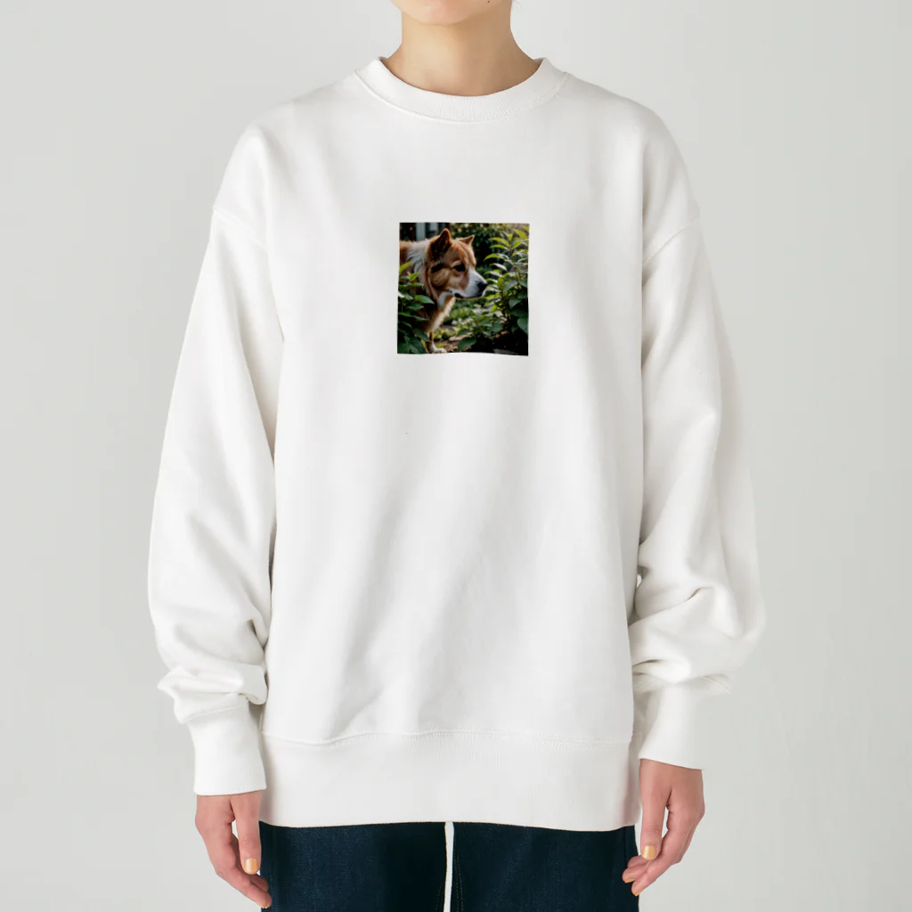 neeeeeeの草と犬 Heavyweight Crew Neck Sweatshirt