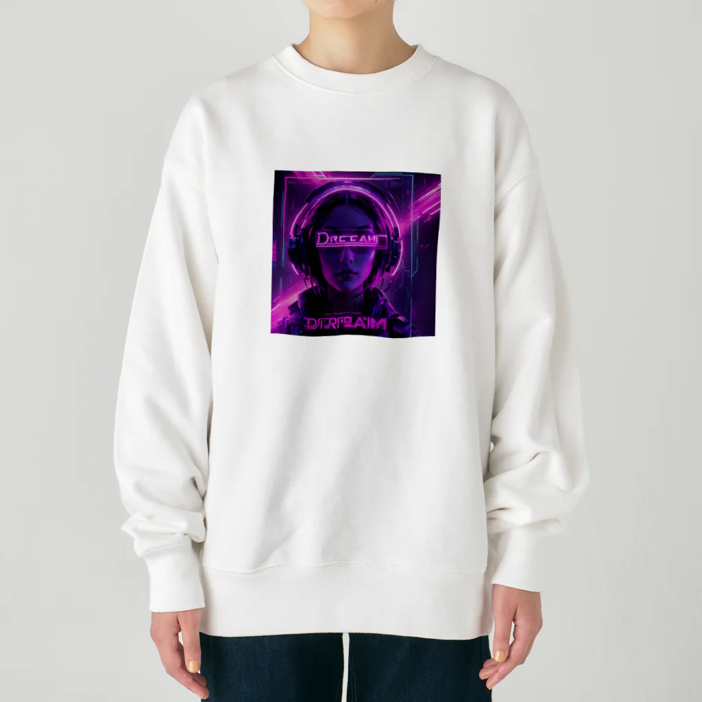 Rryoのサイバーパンク(dream) Heavyweight Crew Neck Sweatshirt