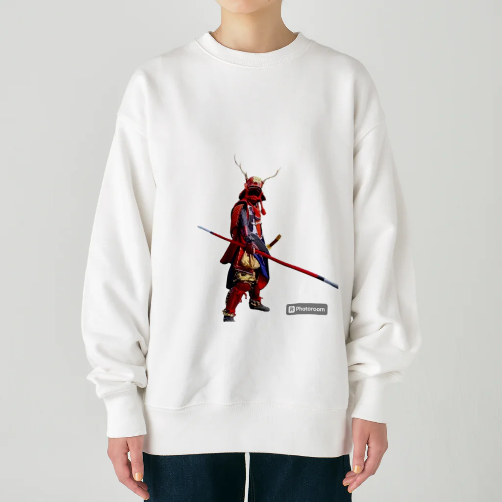 Yukimurakun「Samurai」の真田幸村 Heavyweight Crew Neck Sweatshirt