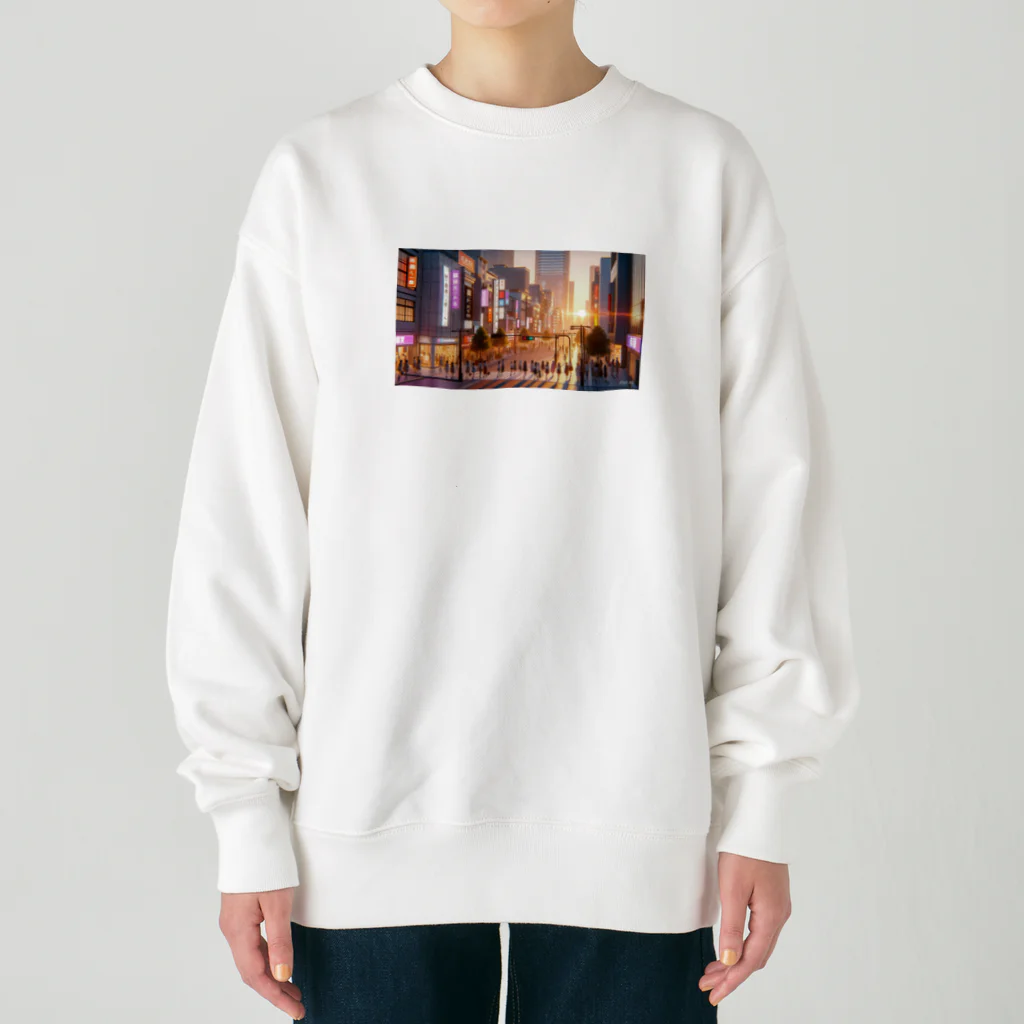 zakki-Rのホコ天 Heavyweight Crew Neck Sweatshirt