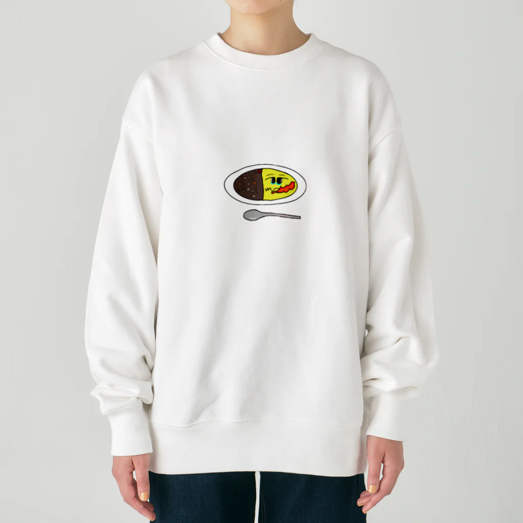 アサ・インプレックスの浅桜彪咲/辛口カレー Heavyweight Crew Neck Sweatshirt