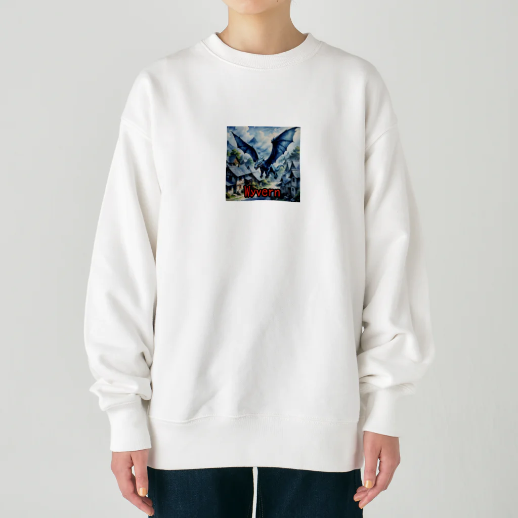 nkbg50のモンスターシリーズ（リアル）：Wyvern Heavyweight Crew Neck Sweatshirt