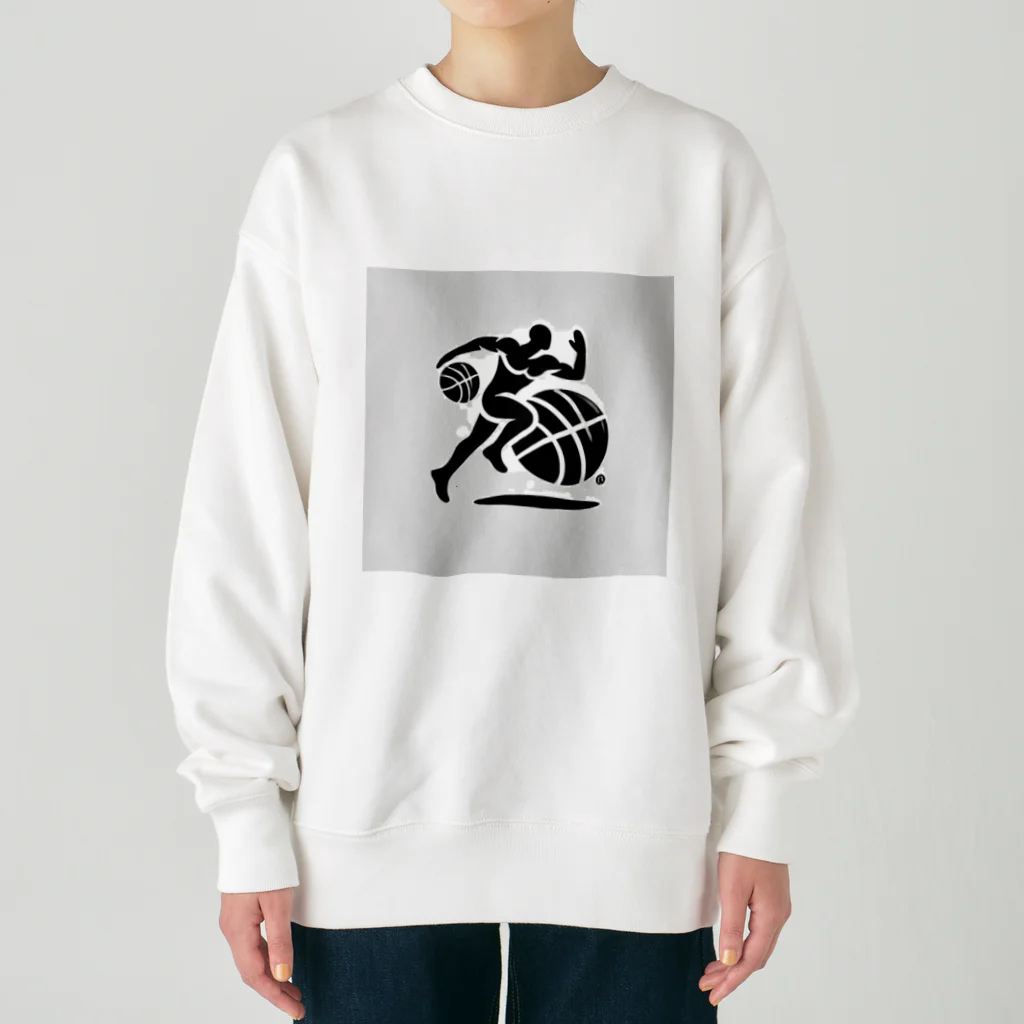 yumayumaのバスケットマン Heavyweight Crew Neck Sweatshirt