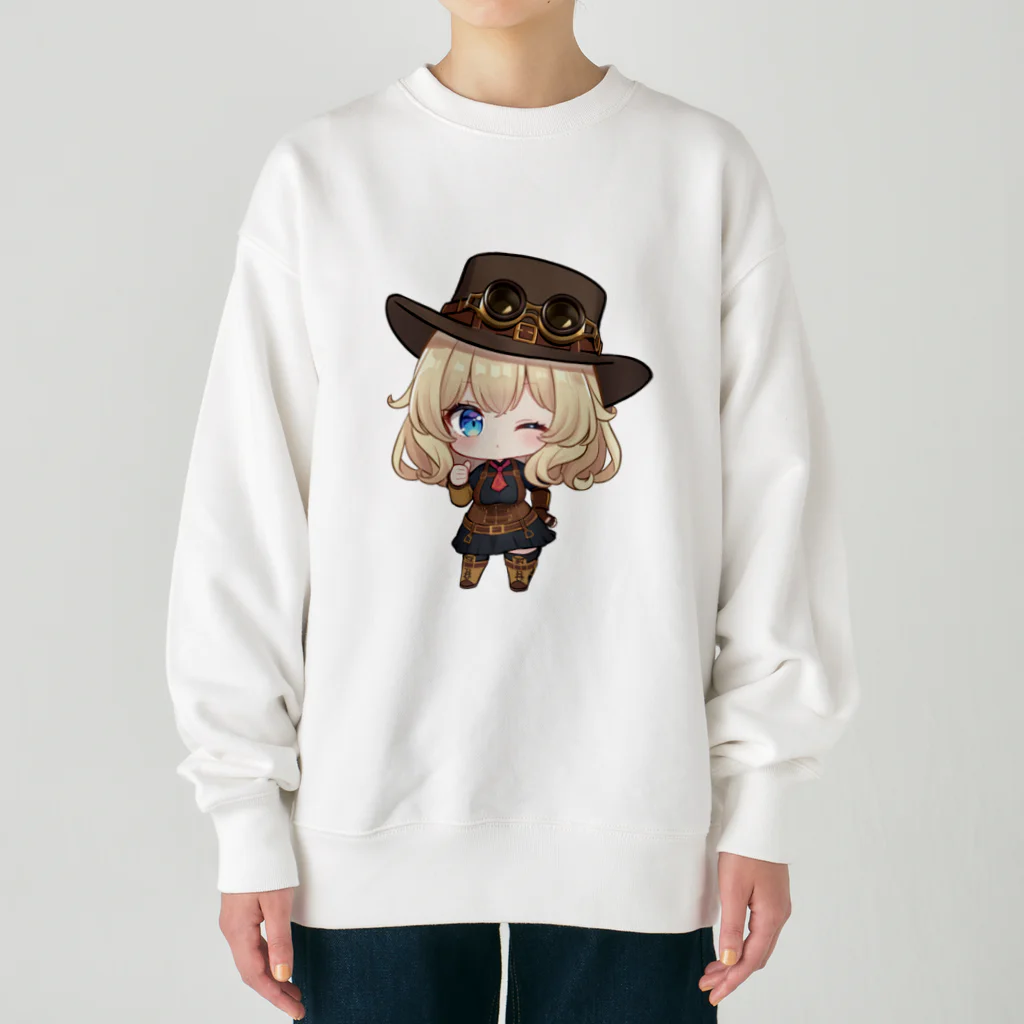 NO MAGIC RELIC HUNTERのNO MAGIC RELIC HUNTER #セレニウム ちゃんいいね Heavyweight Crew Neck Sweatshirt