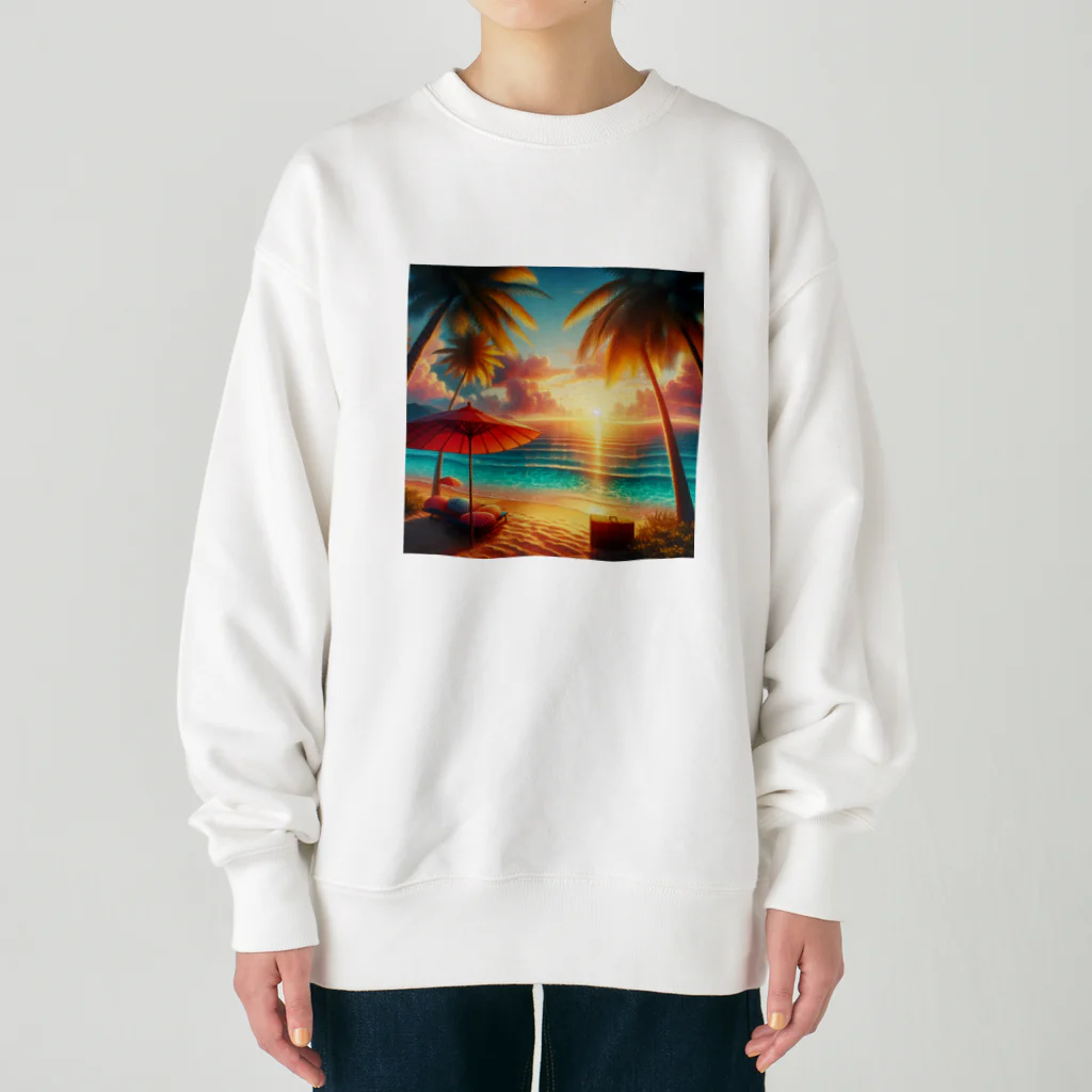 keystoneのAt the beach Heavyweight Crew Neck Sweatshirt