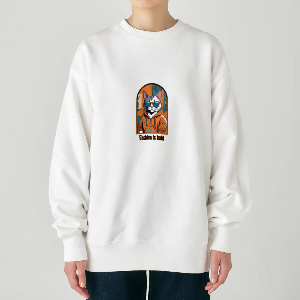 オトバシハウスのFashion is bold Heavyweight Crew Neck Sweatshirt