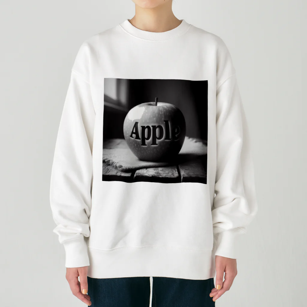 yuriseのモノトーンAppleグッズ Heavyweight Crew Neck Sweatshirt